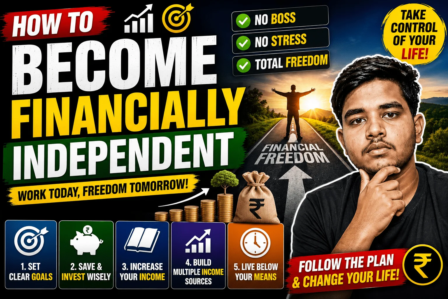 How to Become Financially Independent A Complete Step-by-Step Guide